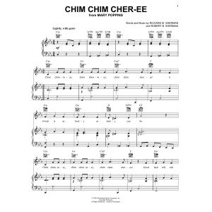 Chim Chim Cher-ee (from Mary Poppins)