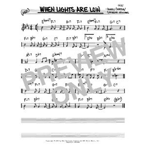 When Lights Are Low