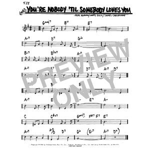 You're Nobody 'Til Somebody Loves You