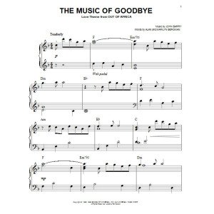 The Music Of Goodbye