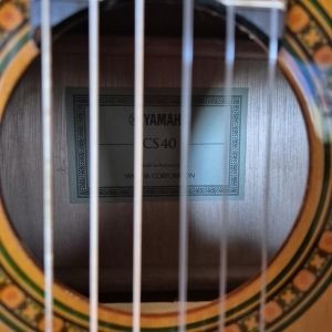 Yamaha CS40 Guitare Classique 3/4