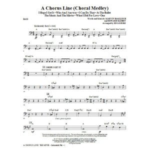 A Chorus Line (Medley) (arr. Ed Lojeski) - Bass