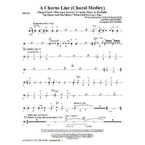 A Chorus Line (Medley) (arr. Ed Lojeski) - Drums