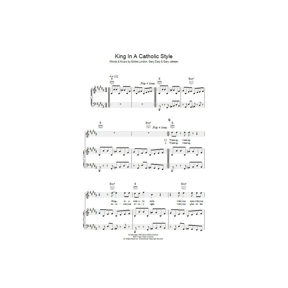 King In A Catholic Style