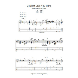 Couldn't Love You More