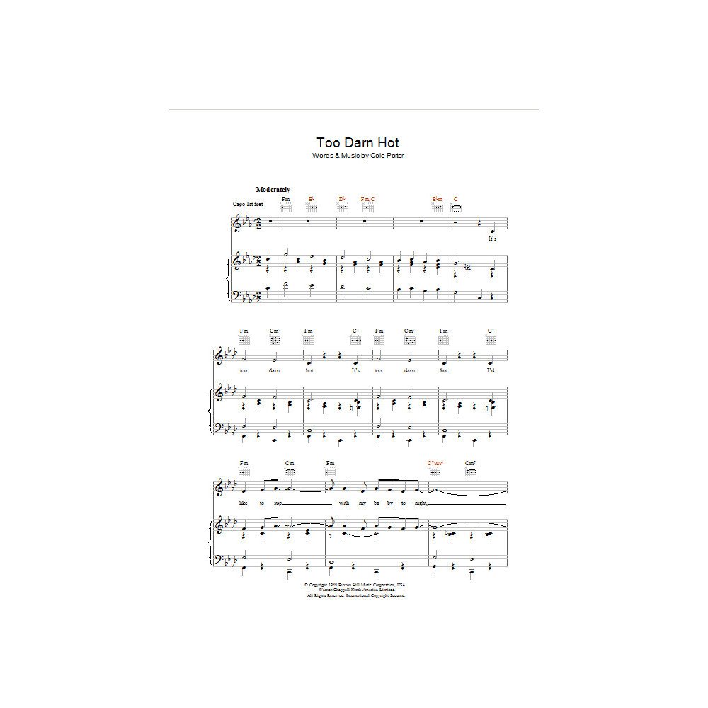 Too Darn Hot (from Kiss Me, Kate)