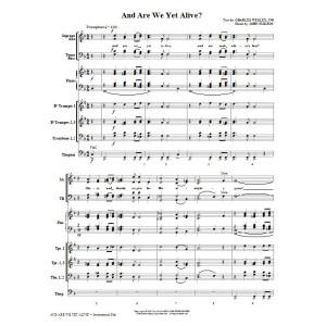 And Are We Yet Alive? - Full Score