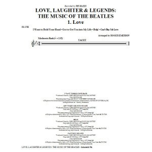 Love, Laughter & Legends - Flute