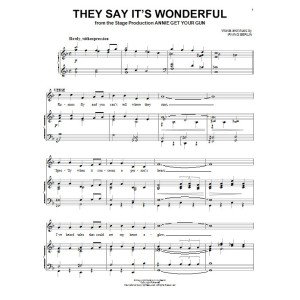 They Say It's Wonderful
