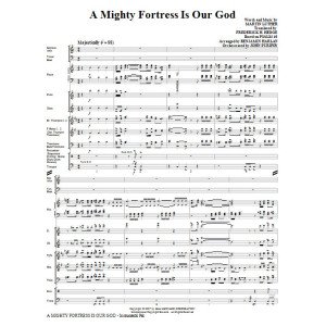 A Mighty Fortress Is Our God - Full Score