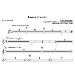Forevermore - Bb Trumpet 3,4
