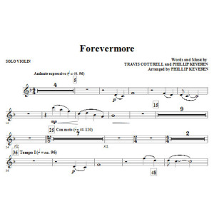 Forevermore - Solo Violin