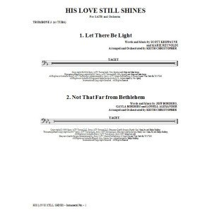 His Love Still Shines - Trombone 3/Tuba
