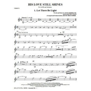 His Love Still Shines - Violin 2