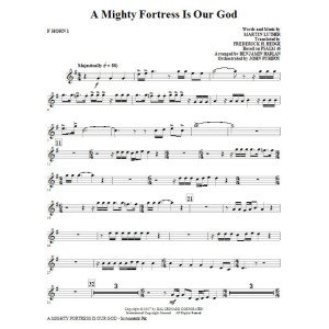 A Mighty Fortress Is Our God - F Horn 1