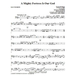 A Mighty Fortress Is Our God - Bass Trombone
