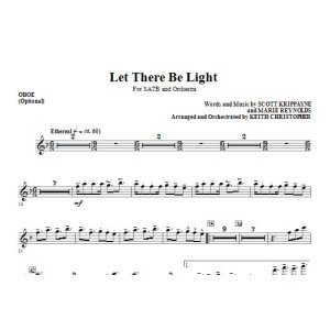 Let There Be Light - Oboe