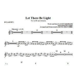 Let There Be Light - Bb Clarinet 1