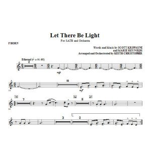 Let There Be Light - F Horn