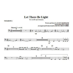 Let There Be Light - Trombone 2