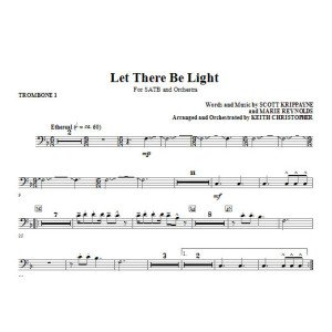 Let There Be Light - Trombone 1