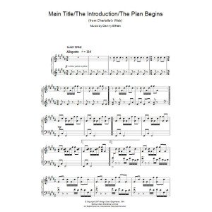 Main Title/The Introduction/The Plan Begins (from Charlotte's Web)