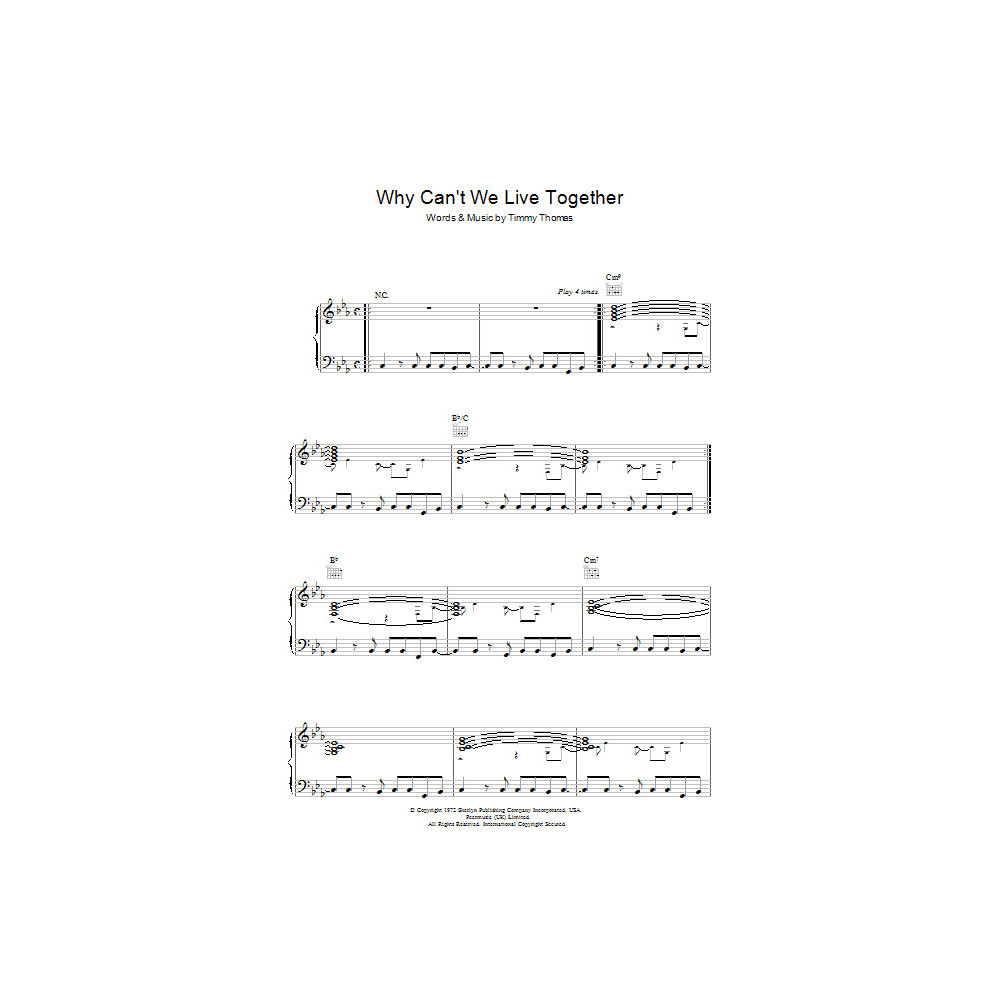 Why Can't We Live Together