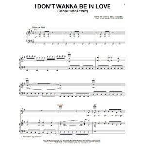 I Don't Wanna Be In Love (Dance Floor Anthem)