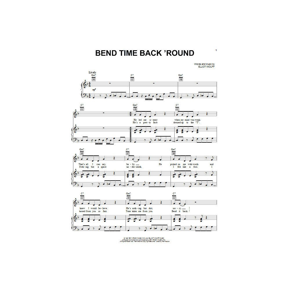 Bend Time Back 'Round