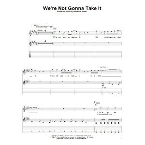 We're Not Gonna Take It