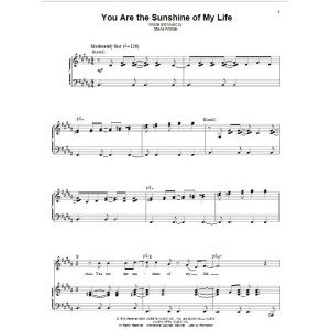 You Are The Sunshine Of My Life