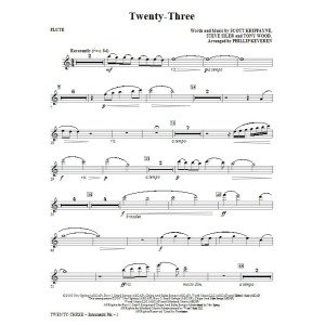 Twenty-Three (arr. Phillip Keveren) - Flute