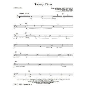 Twenty-Three (arr. Phillip Keveren) - Contrabass