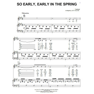 So Early, Early In The Spring
