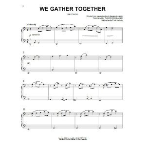 We Gather Together (arr. Larry Moore)