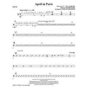 April In Paris - Drums