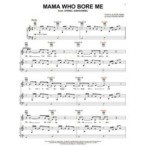 Mama, die mich geboren hat