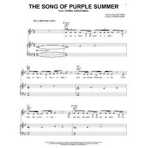 The Song Of Purple Summer