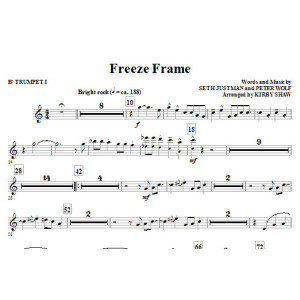Freeze Frame - Bb Trumpet 1