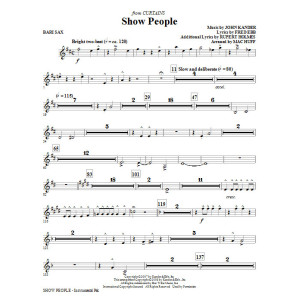 Show People - Baritonsaxophon