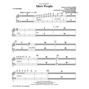 Show People - Synthesizer