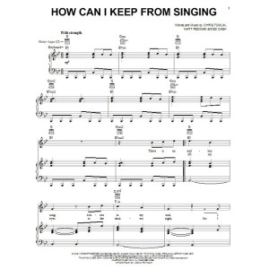 How Can I Keep From Singing