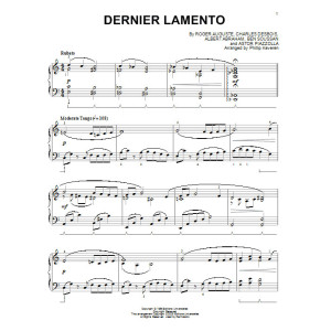 Dernier lamento (arr. Phillip Keveren)