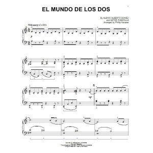 El mundo de los dos (arr. Phillip Keveren)