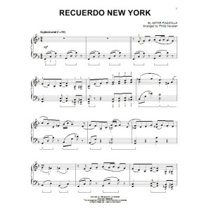 Recuerdo New York (arr. Phillip Keveren)