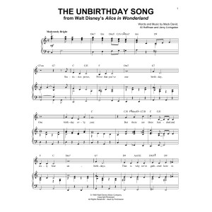 The Unbirthday Song (from Alice In Wonderland)