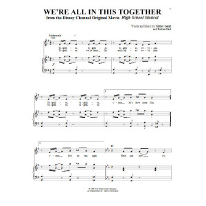 We're All In This Together (from High School Musical)
