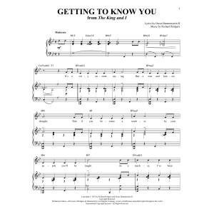 Getting To Know You