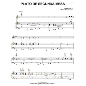 Plato De Segunda Mesa