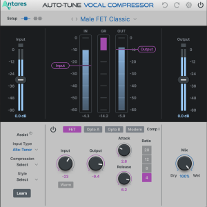 Auto-Tune Vocal Compressor